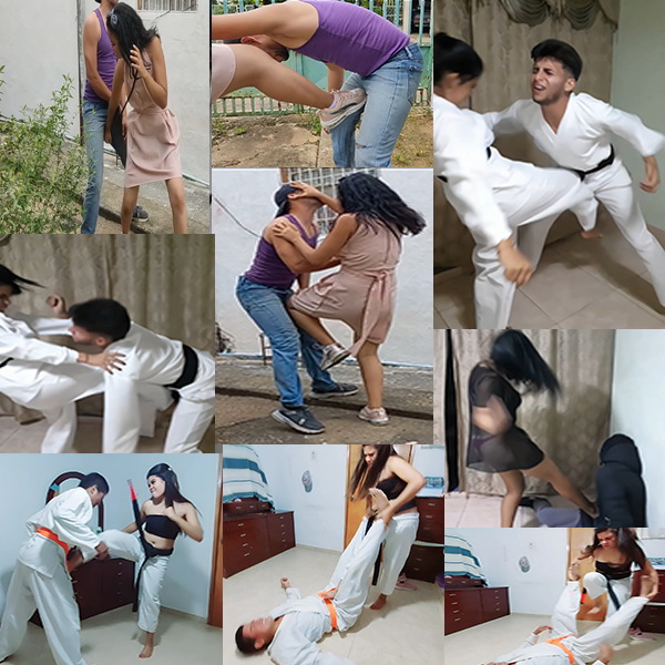 Pack 2 - Ballbusting and martial arts Special